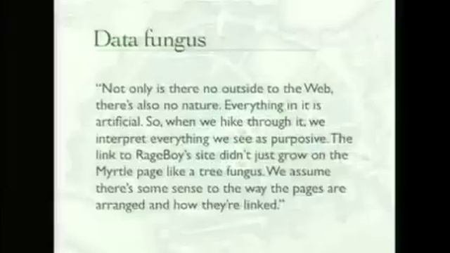 Steven Johnson: The Web and the city