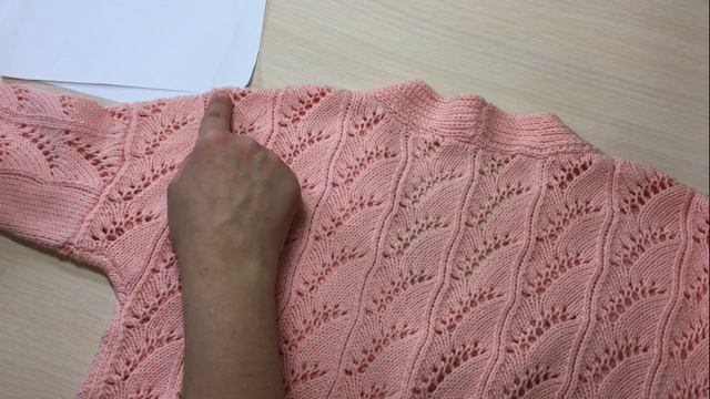 Ажурный кардиган на девочку//Экспресс Мастер класс