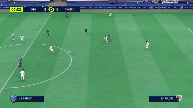 FIFA 22 - Чемпионат Франции по Футболу-Французская Лига 1. "ПСЖ" – "Анже". 18-тур