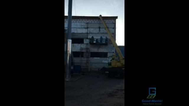 установка пластиковых окон на высоте, различные варианты