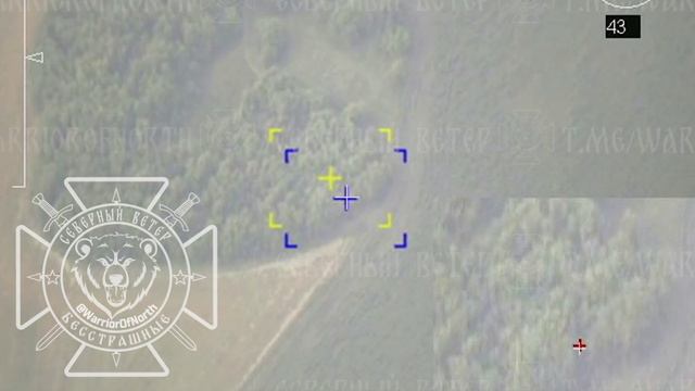 💥 Кадры уничтожения гаубицы Д-20 ВСУ на Волчанском направлении
