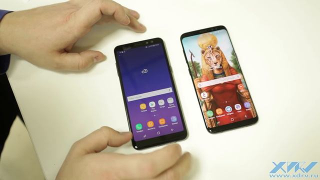 Чем различаются Galaxy A8 (2018) и Galaxy S8 - XDRV.RU