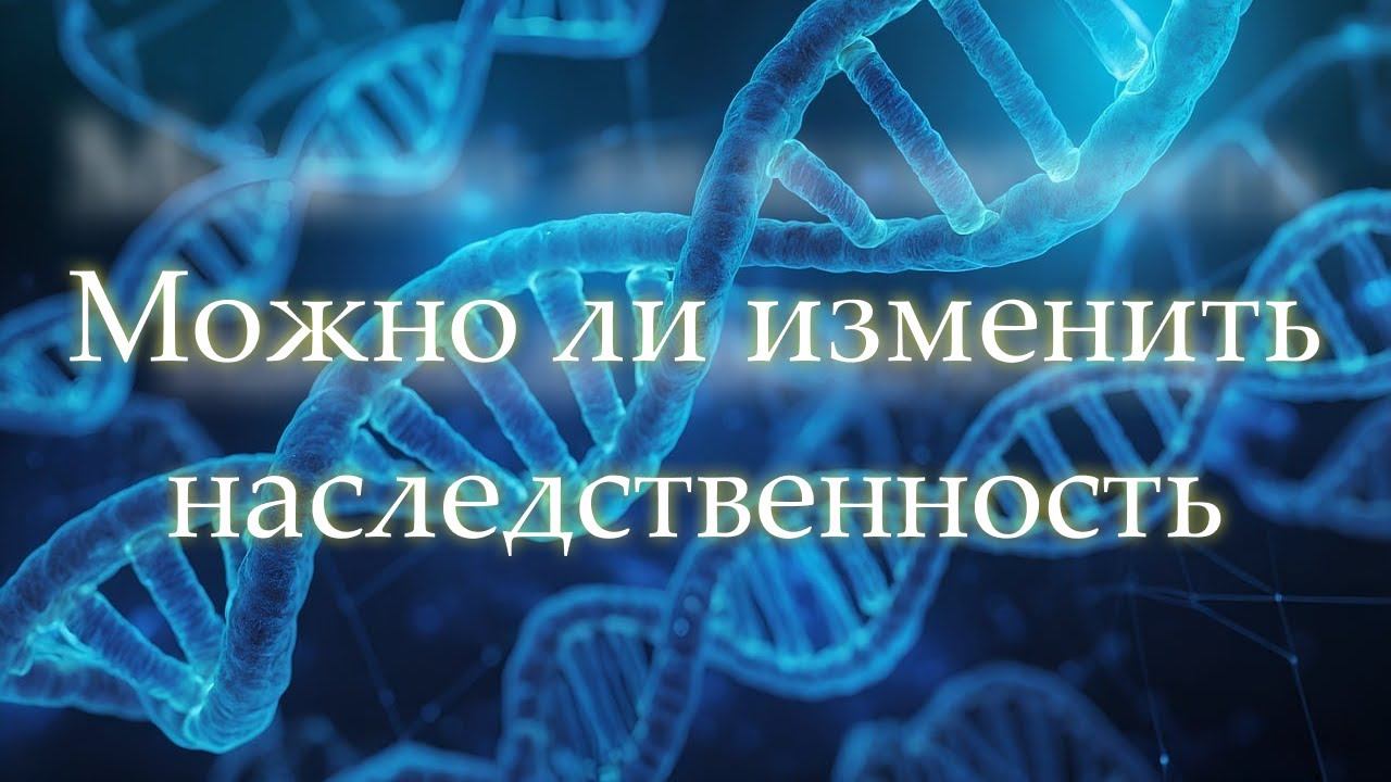 Как генетические установки влияют на жизнь человека и Можно ли изменить наследственность?