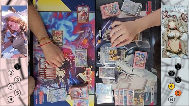 NEW AND RETURNING THREATS!!  Minerva vs Eva  Cardfight!! Vanguard Standard