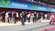 Dentro del Box de Renault i Pit lane Walk.MP4