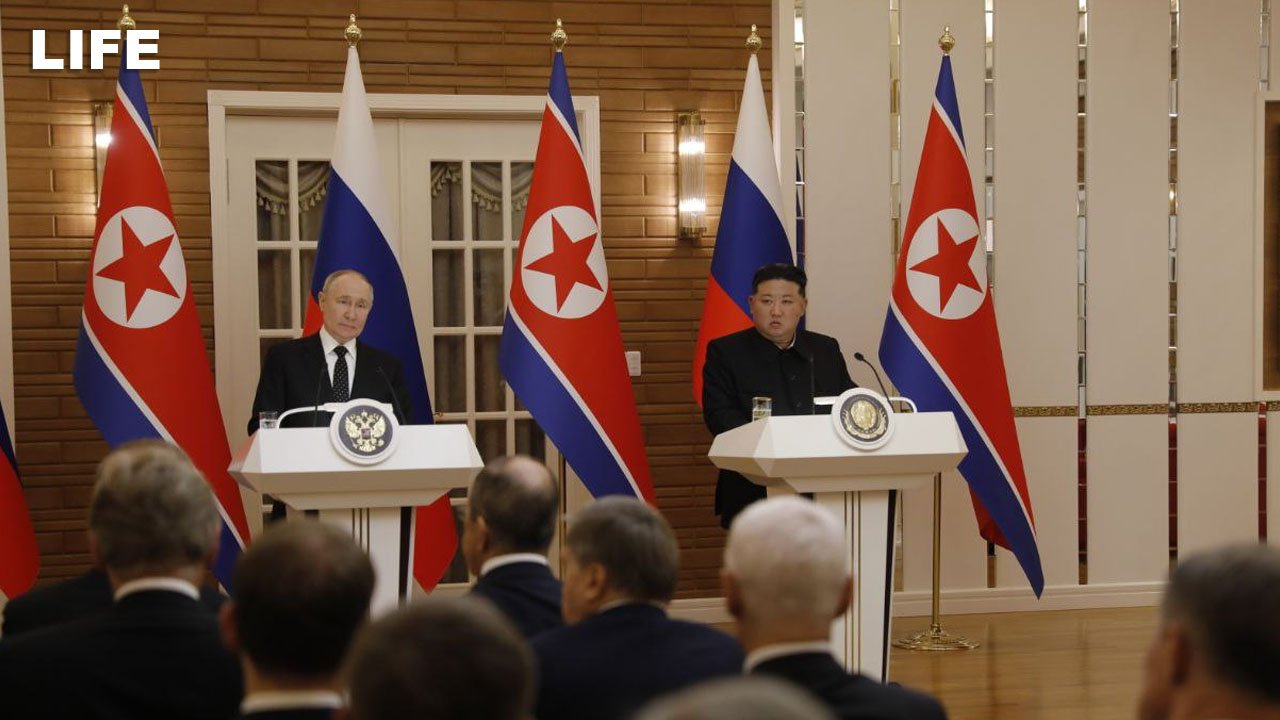 Путин и Ким Чен Ын рассказывают об итогах переговоров