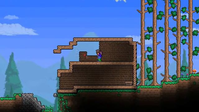 Terraria(старая):cтроим дом.