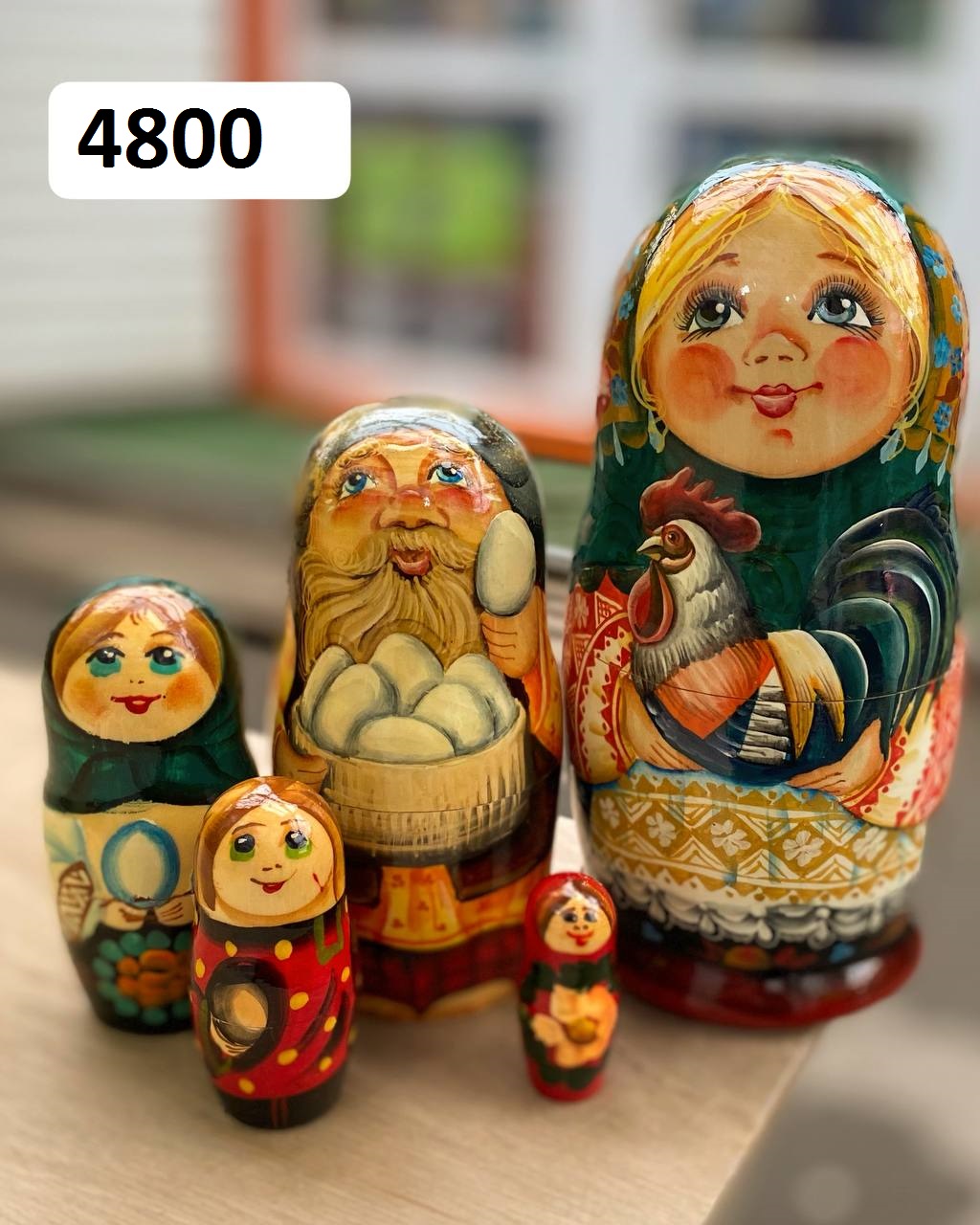 Новинка ❤️ высокохудожественная матрёшка Курочка Ряба ?