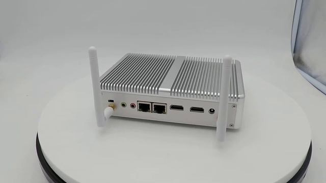 Eglobal Fanless Mini PC M3-N3150L Dual Lan Dual HDMI