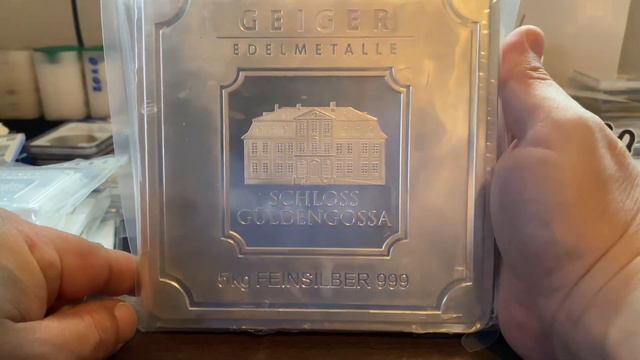 My Biggest Piece Of Silver EVER! Geiger Squares Size Review
