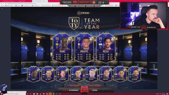 REAKTION auf TOTY TRAILER, TOTY KARTEN + WAHL des 12. TOTYS 🔥🔵 | GamerBrother Stream Highlights