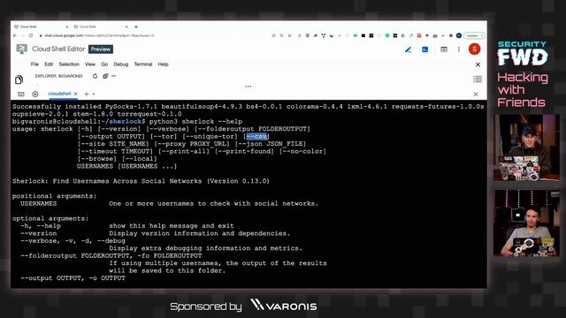 Hacking with Google Cloud Shell