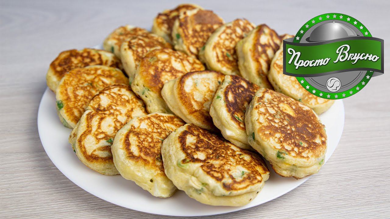 Самые Быстрые пирожки с яйцом и зелёным луком «Проще простого»