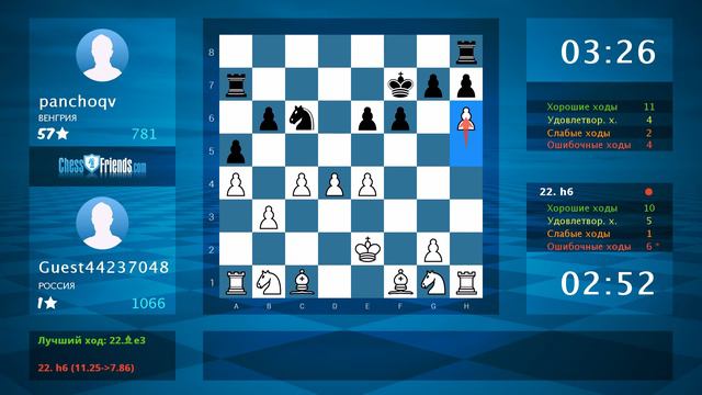 Chess Game Analysis: Guest44237048 - panchoqv : 1-0 (By ChessFriends.com)