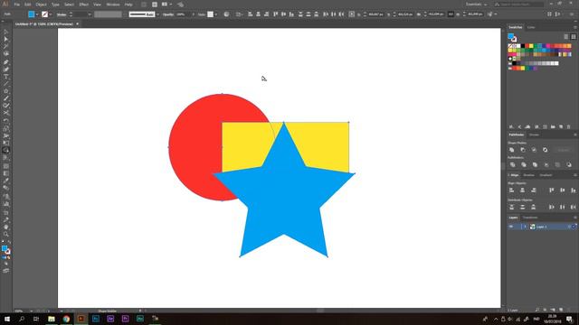 Adobe illustrator tutorial bahasa indonesia | belajar Shape Builder