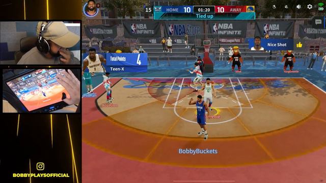 I finally tried the #1 player in NBA Infinite
