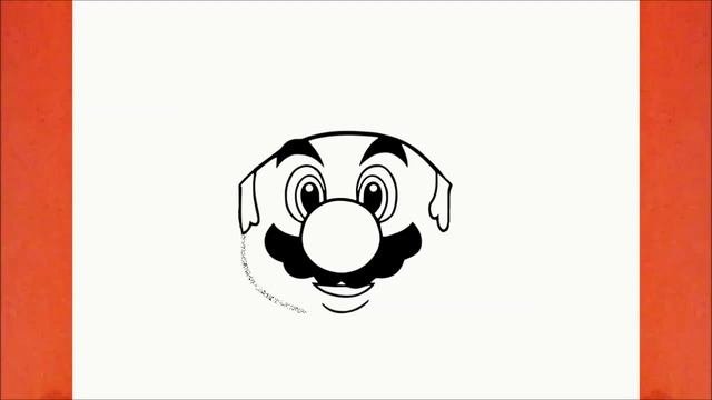 HOW TO DRAW SUPER MARIO