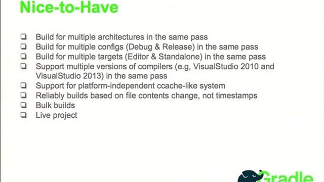 Unity3D Migrating a Large C++ Codebase to Gradle
