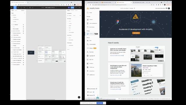 How to connect AWS Amplify Studio and Figma