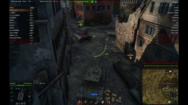 Т57 Heavy.8к. Просто хороший бой.