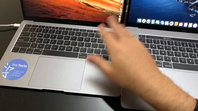 Opinião e unboxing Macbook PRO 16" i7 16gb RAM 512ssd e comparativo Macbook Air 2018