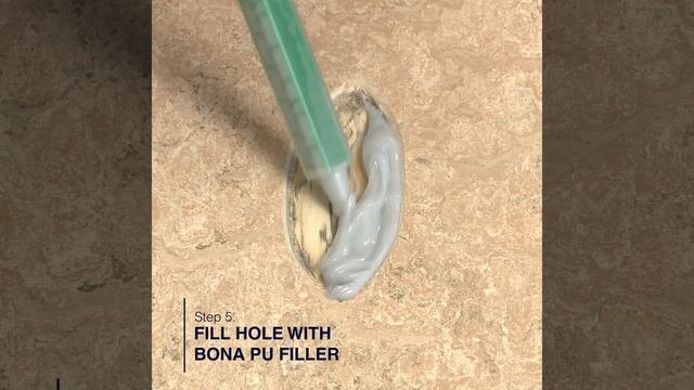How To Repair A Hole In A PVC, LVT, Rubber Or Linoleum Floor | Bona Pro