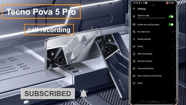 tecno pova 5 pro 5g Me Call Recording Setting Kaise Kare | Auto Call Recording In tecno pova 5 pro