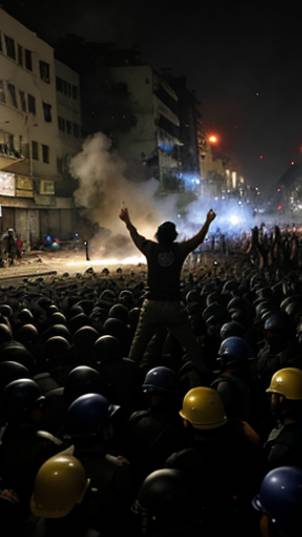 Сильнейшие протесты переросли в беспорядки в Бангладеше. #4