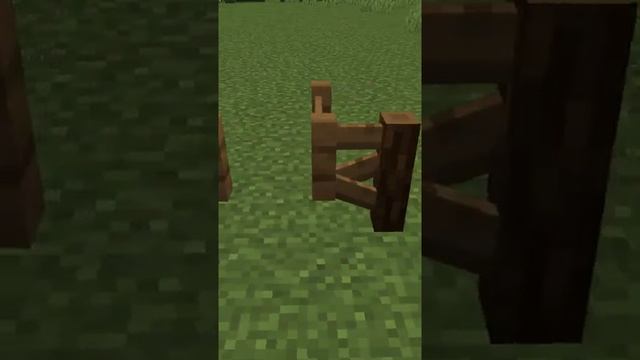 Новые 3D модели заборов | Minecraft shorts