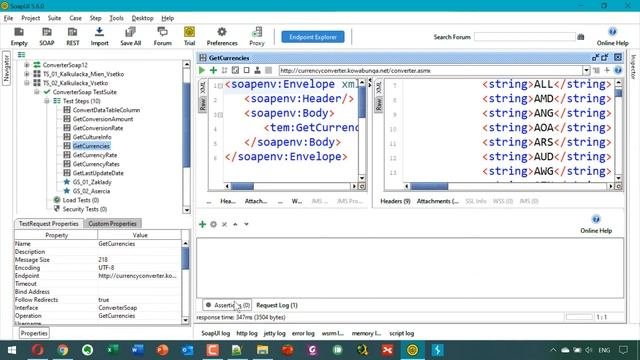 Online kurz SoapUI a GroovyScript - Ukážka - SOAP Assert Groovy Skriptovanie Definition