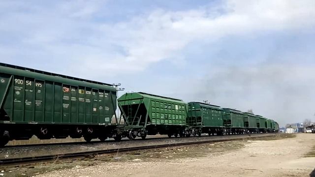 Тепловоз 2ТЭ10М-0386 Сырые дрова.