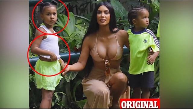 Did Kim Kardashian photoshop daughter North to look thinner?