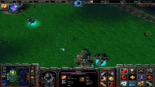 Horde vs Alliance x3 - Big Bad Ninja Gameplay Warcraft 3