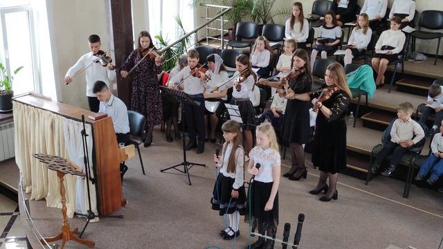 В моем сердце снова радость. Дует. Діти. Християнські пісні.