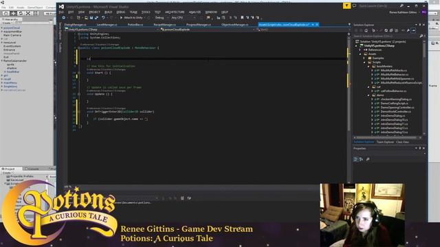 Dev Stream on Potions: A Curious Tale - December 1, 2015