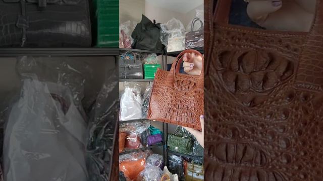 Сумки из кожи крокодила 🐊 Доставка в Россию до двери бесплатная ✈️ Кошелек в подарок 🎁