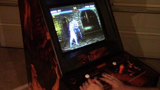 Mortal Kombat Trilogy Arcade Machine - First Gameplay HD