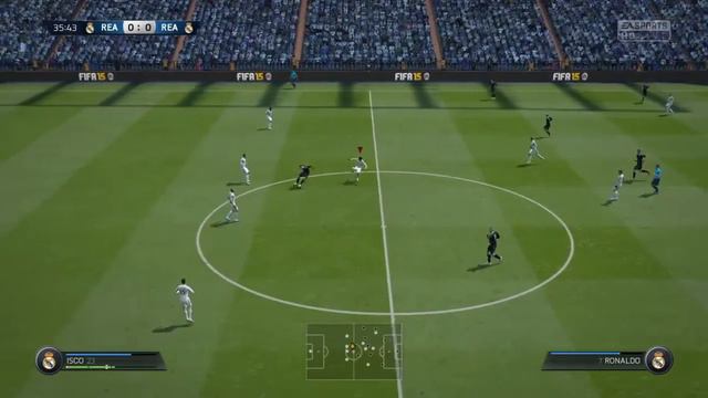 FIFA 15 мой гол Рабоной *_*