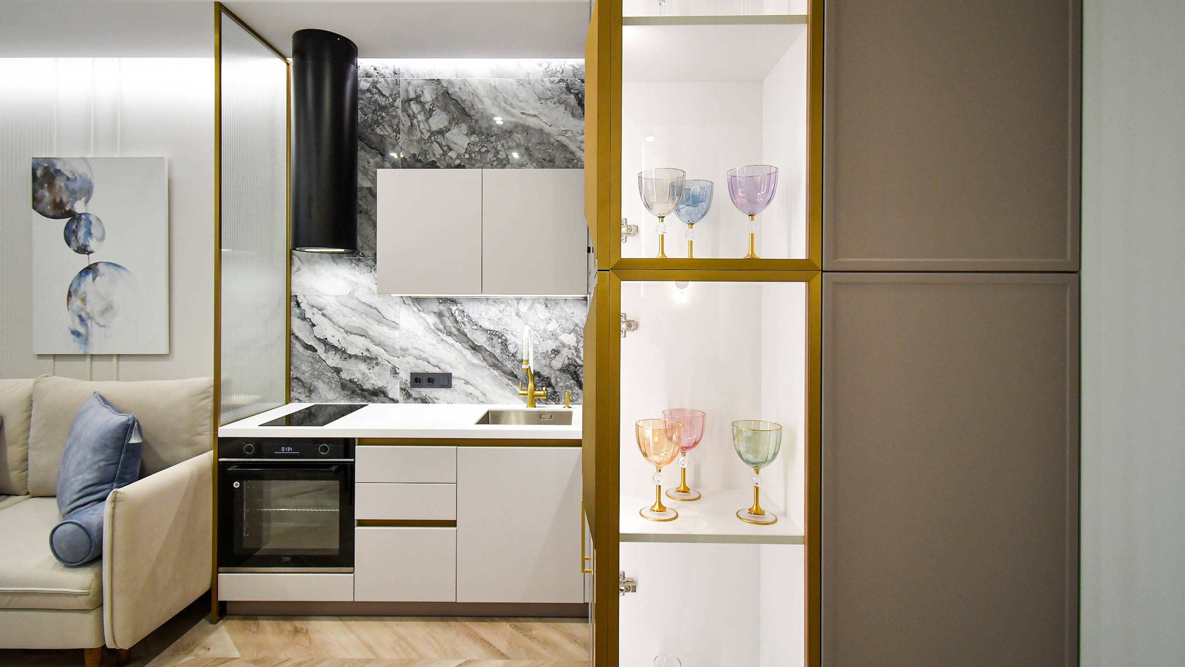 Мебель в квартиру под ключ ЖК Метрополис