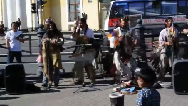 Музыка индейцев в Петербурге
