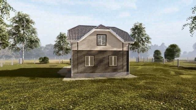 Дом Милый Дом - 3D облёт проекта 340
