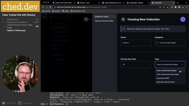 Ep2: Directus Headless CMS Self-Hosted Railway Setup & Data Schema Creation for Video Tutorial Site