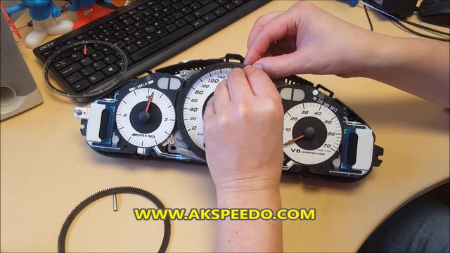 Mercedes E class AMG w211 CLK w209 Speedometer pointer repair