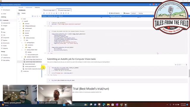 Computer Vision With Azure ML Studio!!