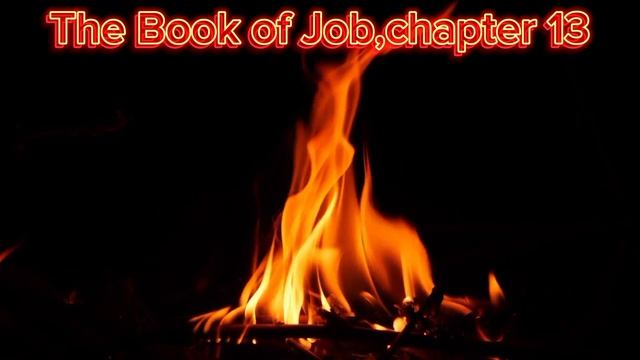 The Book of Job,chapter 13