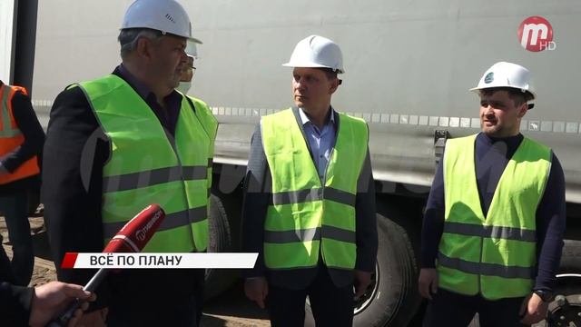 В Улан-Удэ продолжается строительство моста через Уду