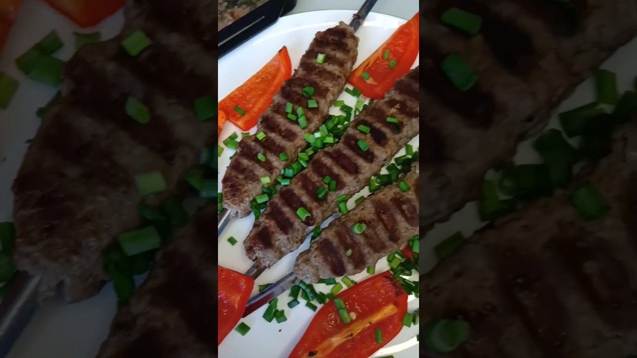 Очень вкусные люля-кебаб в электрогриль  Полное видео на моем канале
