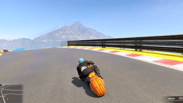 GTA 5 online - Sprial Tube Race & Parkour