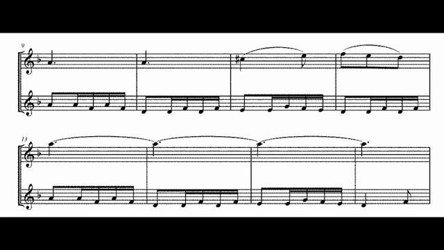 Jean Sibelius - Lullaby for Violin and Kantele, J. 222