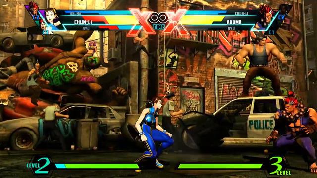 STREET FIGHTER TEAM VS "EVIL" STREET FIGHTER TEAM - UMVC3